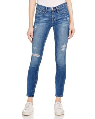 FRAME Le Skinny De Jeanne Jeans in Jewell