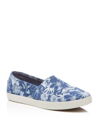 TOMS Women's Avalon Floral Slip On Sneakers