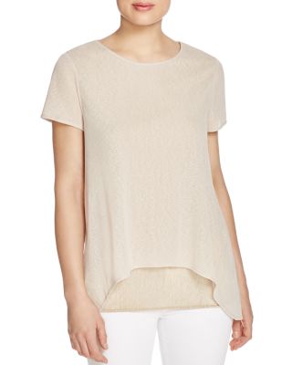 FINITY Metallic Layered-Look Tee