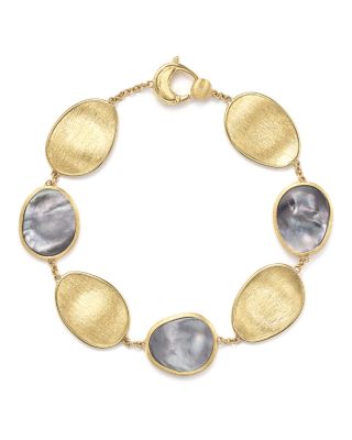 Marco Bicego 18K Yellow Gold Lunaria Bracelet with Black Mother-of-Pearl - 100% Bloomingdale's Exclusive