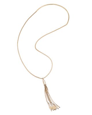 Eddie Borgo Neo Tassel Pendant Necklace, 35