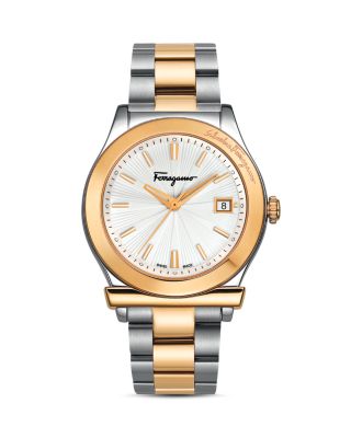 Salvatore Ferragamo 1898 Two Tone Watch, 40mm