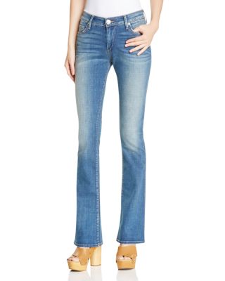 True Religion Jennie Curvy Bootcut Jeans in Boot Rolling Indigo