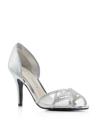 Caparros Cecilia Metallic d'Orsay High Heel Pumps