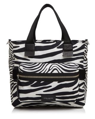 MARC JACOBS Zebra Biker Diaper Bag