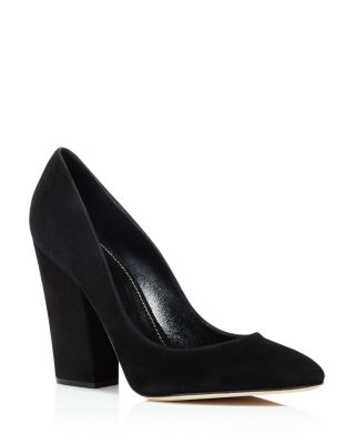 Sergio Rossi Virginia Suede High Heel Pumps