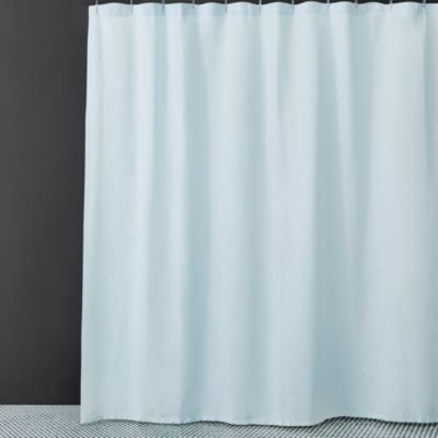 Waterworks Washed Linen Shower Curtain