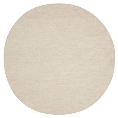 Mode Living Pure Linen Round Napkins, Set of 4