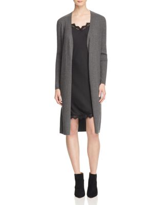 VINCE CAMUTO Long Ribbed Cardigan