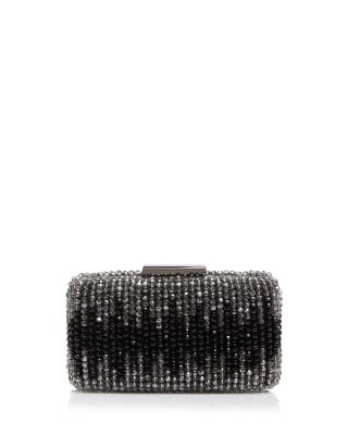 Sondra Roberts Glass Bead Box Clutch