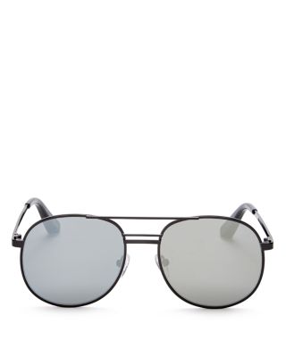 Elizabeth and James Watts Round Aviator Sunglasses, 53mm