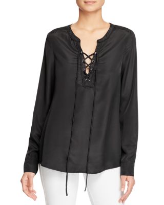 Sanctuary Lace-Up Top - 100% Bloomingdale's Exclusive