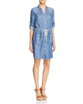 MICHAEL Michael Kors Denim Shirt Dress 