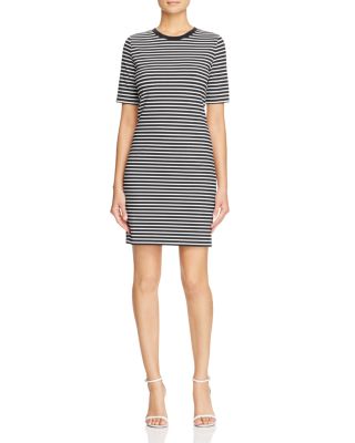 MICHAEL Michael Kors Stripe Crewneck Dress