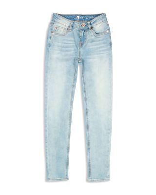 7 For All Mankind Girls' Skinny Lived-in-Look Jeans - Sizes 7-14