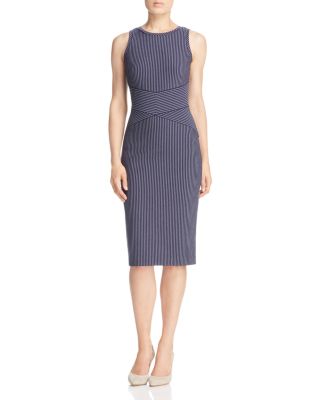 MICHAEL Michael Kors Pinstripe Sheath Dress