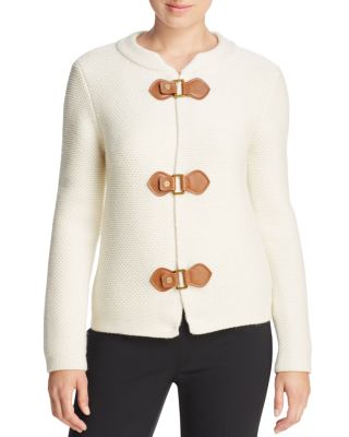 Tory Burch Ross Merino Wool Cardigan