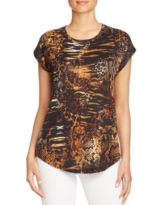 Alison Andrews Animal Print Tee