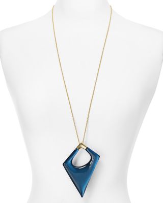 Alexis Bittar xAsymmetrical Statement Pendant Necklace, 30