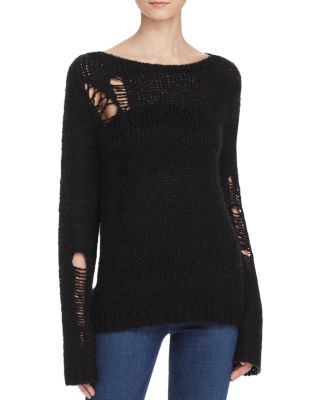 PAM & GELA Distressed Sweater