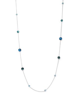 IPPOLITA Sterling Silver Rock Candy® Wonderland Station Necklace in Merino, 42