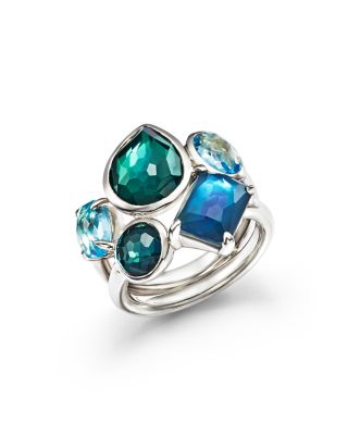 IPPOLITA Sterling Silver Rock Candy® Wonderland Multi Stone Ring in Merino 