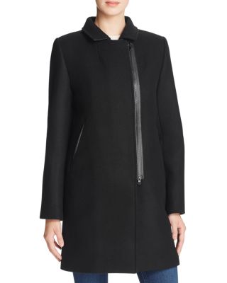 Trina Turk Adela Asymmetric Front Coat