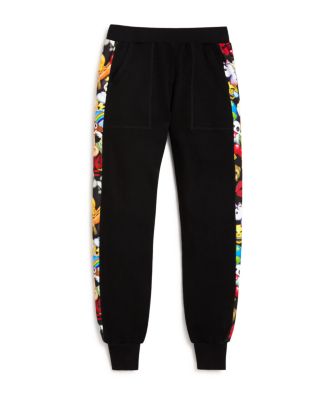 Terez Girls' Emoji Side Panel Sweatpants, Sizes 7-16 - 100% Bloomingdale's Exclusive