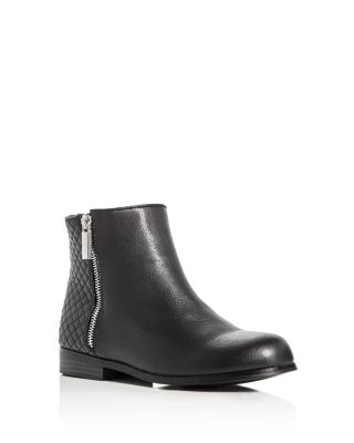 MICHAEL Michael Kors Girls' Emma Ella Quilted Zipper Booties - Little Kid, Big Kid