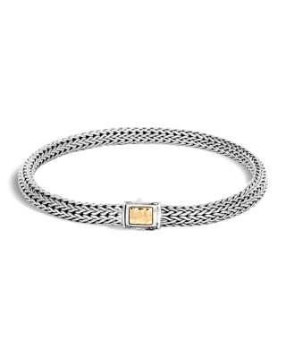 John Hardy John Hardy Sterling Silver & 18K Gold Extra Small Classic Chain Bracelet