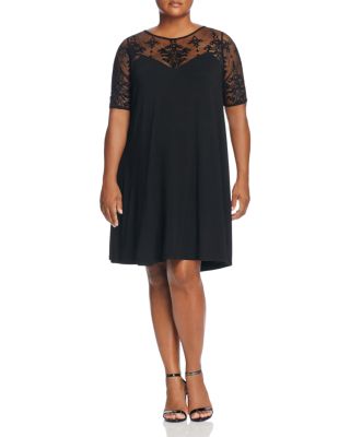 Tart Collections Plus Jessar Lace Yoke Dress