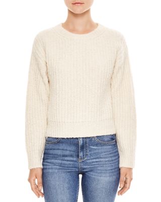 Sandro Celeste Heavy Knit Sweater