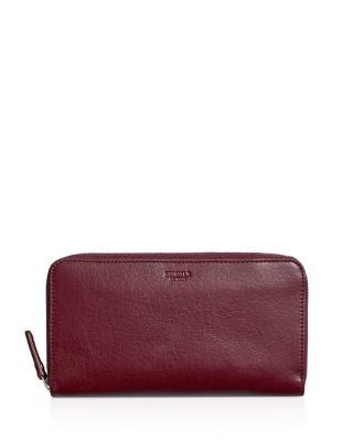 Shinola Zip Continental Wallet