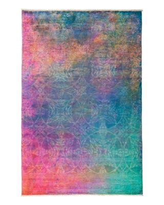 Solo Rugs Vibrance Overdyed Area Rug, 6'1