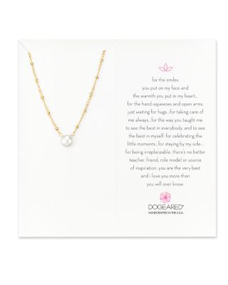 Dogeared Pearls Of  Pendant Necklace, 16