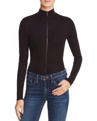 GUESS Casandra Zip-Front Bodysuit