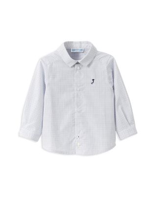 Jacadi Infant Boys' Tattersall Check Poplin Shirt - Sizes 6-36 Months