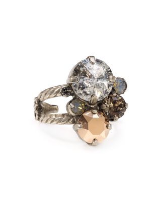 Sorrelli Crystal Cocktail Ring