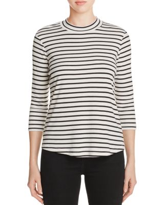 cupcakes and cashmere Striped Cory Top