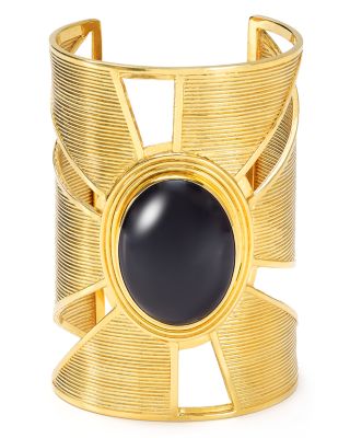 Yuwei Onyx Triangle Cutout Cuff