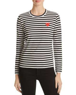 Comme Des Garcons PLAY Stripe Tee