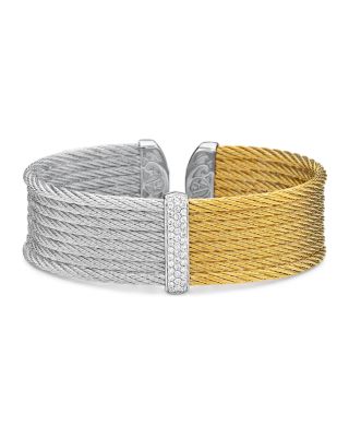 ALOR Two-Tone Cable Cuff