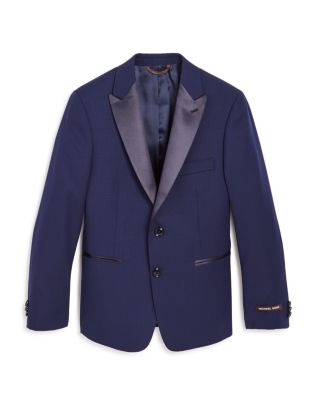 Michael Kors Boys' Satin Lapel Sport Coat - Sizes 8-18