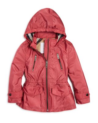 Burberry Girls' Halle Rain Jacket - Sizes 4-14