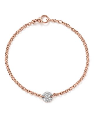 Pomellato Sabbia Bracelet with Diamonds in 18K Rose Gold