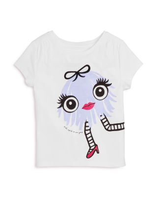 kate spade new york Girls' Monster Tee - Sizes 2-6