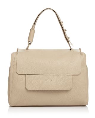 Furla Capriccio Top Handle Leather Satchel