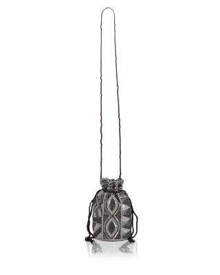 From St Xavier Duffie Drawstring Mini Bucket Bag