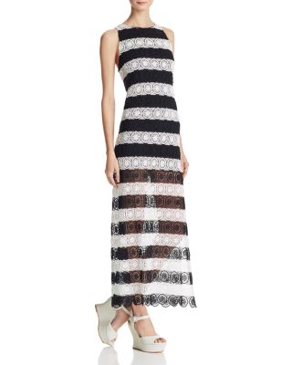 Alice and Olivia Lucia Lace Maxi Dress