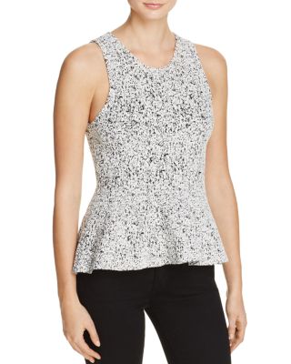 Theory Colisha Peplum Top